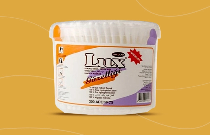 Uncular Lux Cotton Buds Round 300 Pcs