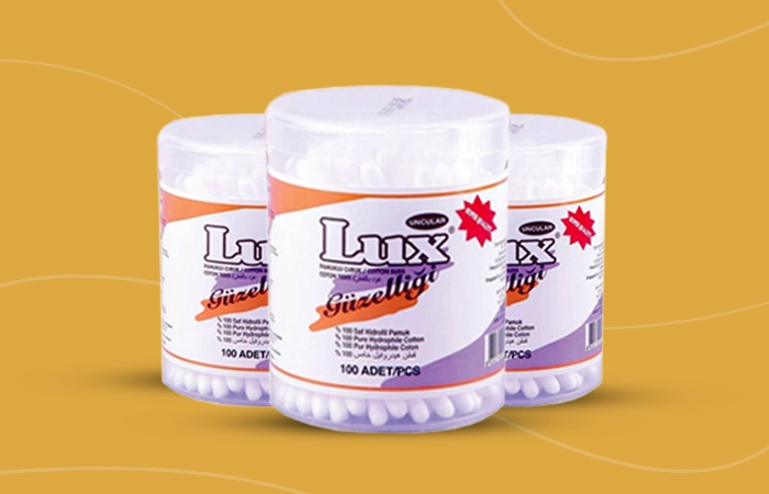 Uncular Lux Cotton Buds Round 3X100 Pcs