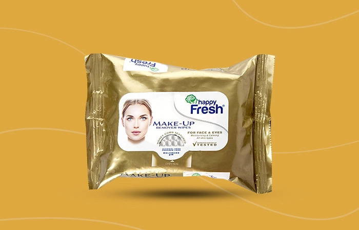 Happy Fresh Make Up Remover Wipes 25 Pcs